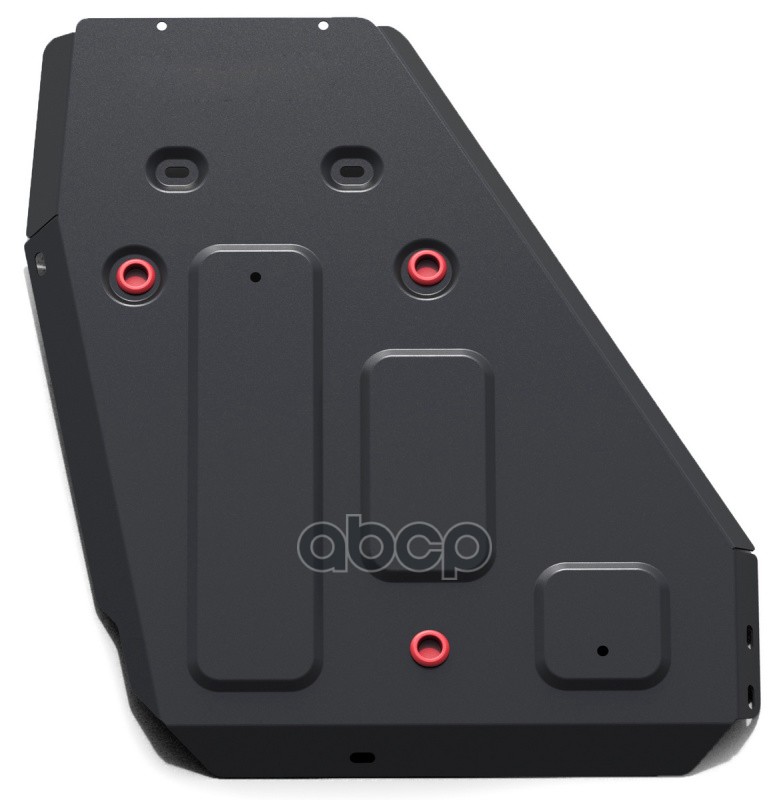 Защита топливного бака + редуктора + комплект крепежа, АвтоБРОНЯ, Сталь, Geely Tugella 2020- , V - 2 АВТОБРОНЯ 111.01924.1 Ав...