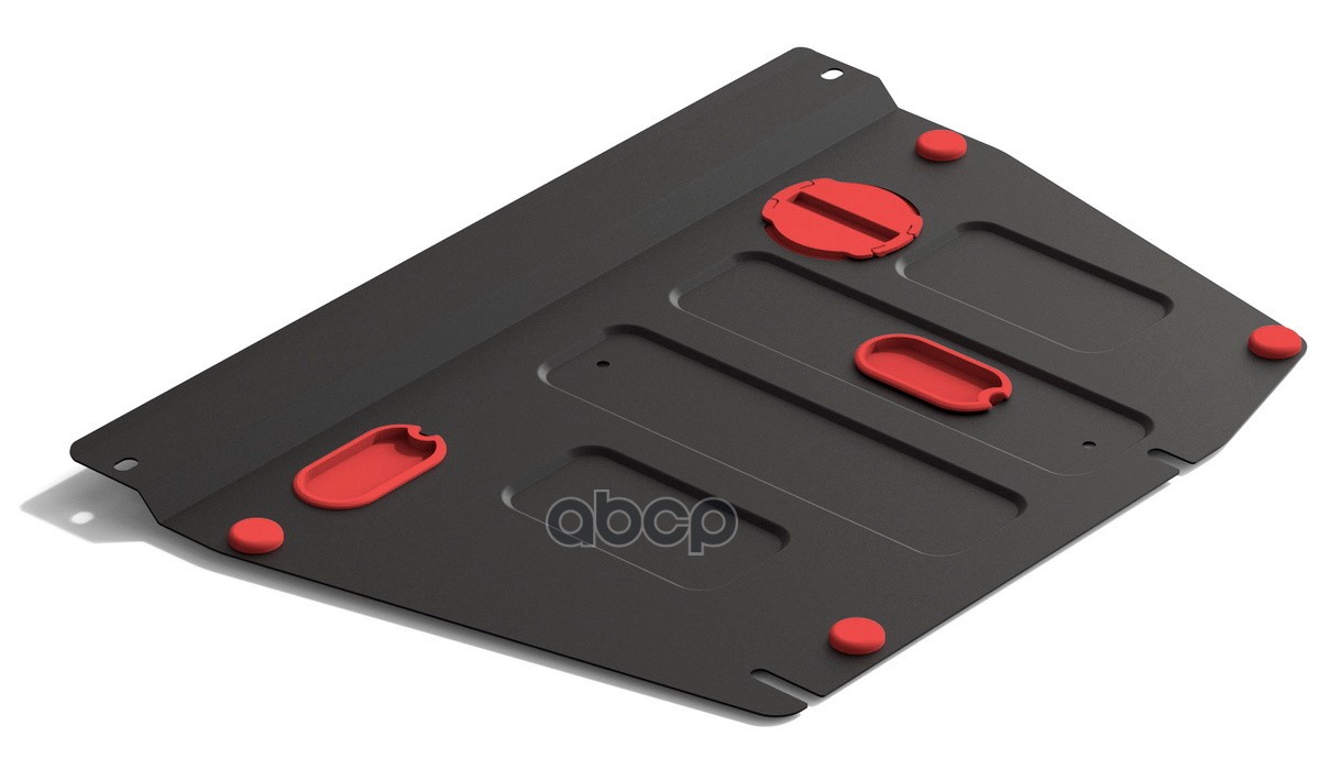 Защита картера двигателя и КПП Honda Civic крепеж в комплекте сталь 1.8 мм черный АвтоБроня АВТОБРОНЯ 111.02108.1 Автоброня а...