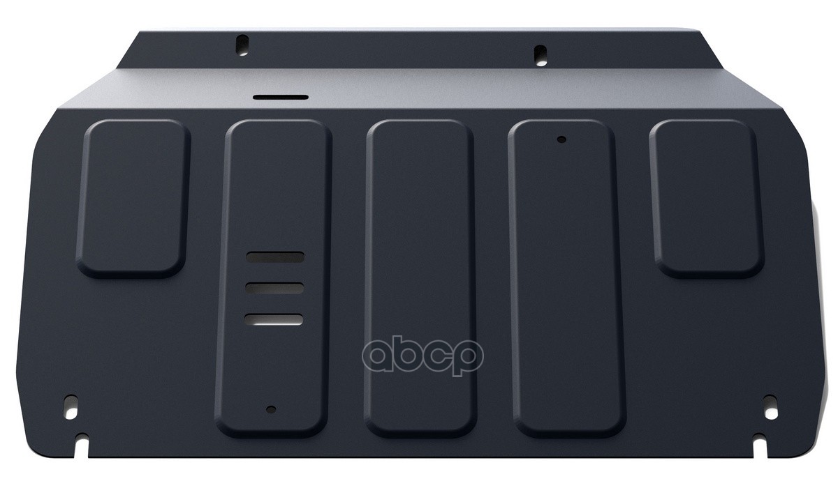 Защита картера двигателя и КПП Hyundai, Kia Tucson, Sportage крепеж в комплекте сталь 1.5 мм черный АвтоБроня АВТОБРОНЯ 111.0...