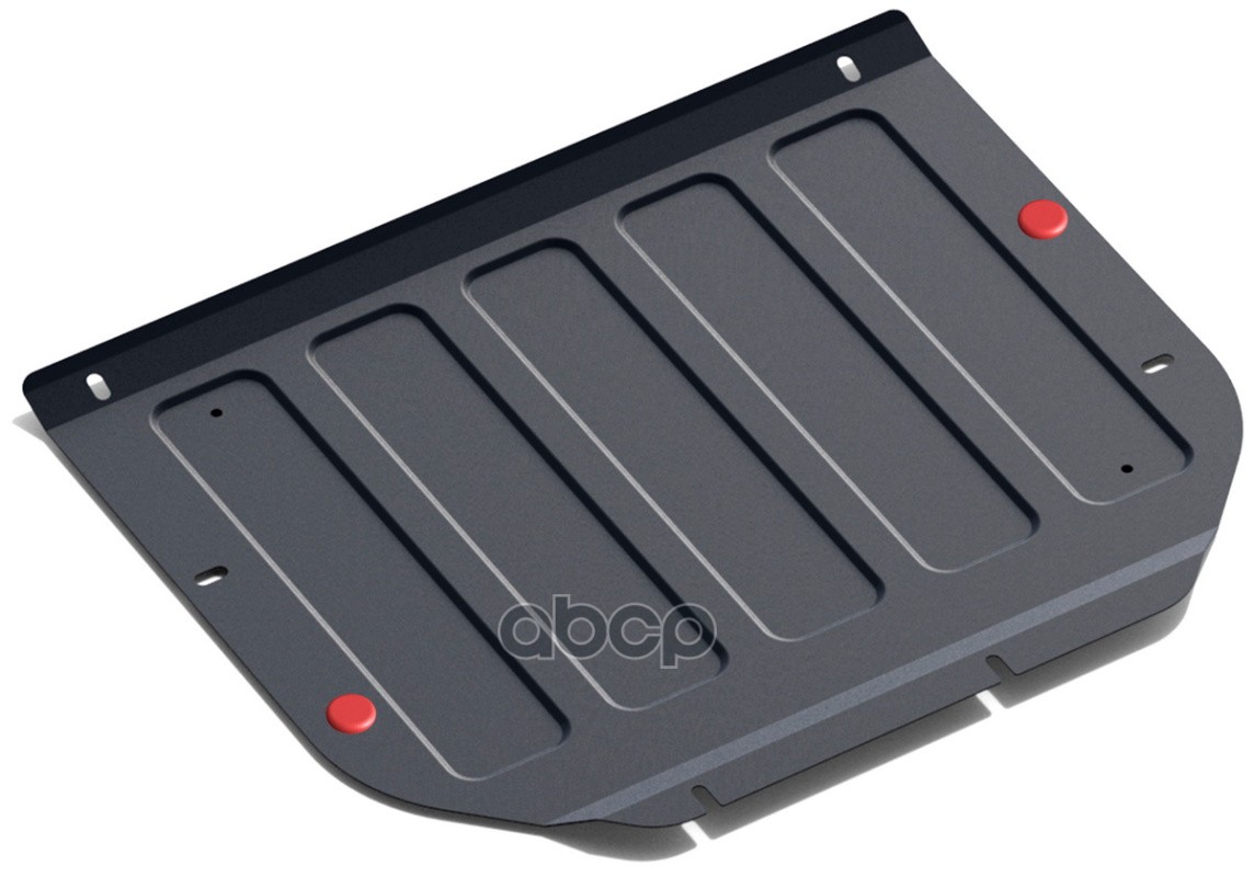 Защита Картера Двигателя И Кпп Hyundai Santa Fe Крепеж В Комплекте Сталь 1.8 Мм Черный Автоброня Автоброня 111.02318.1 Автобр...