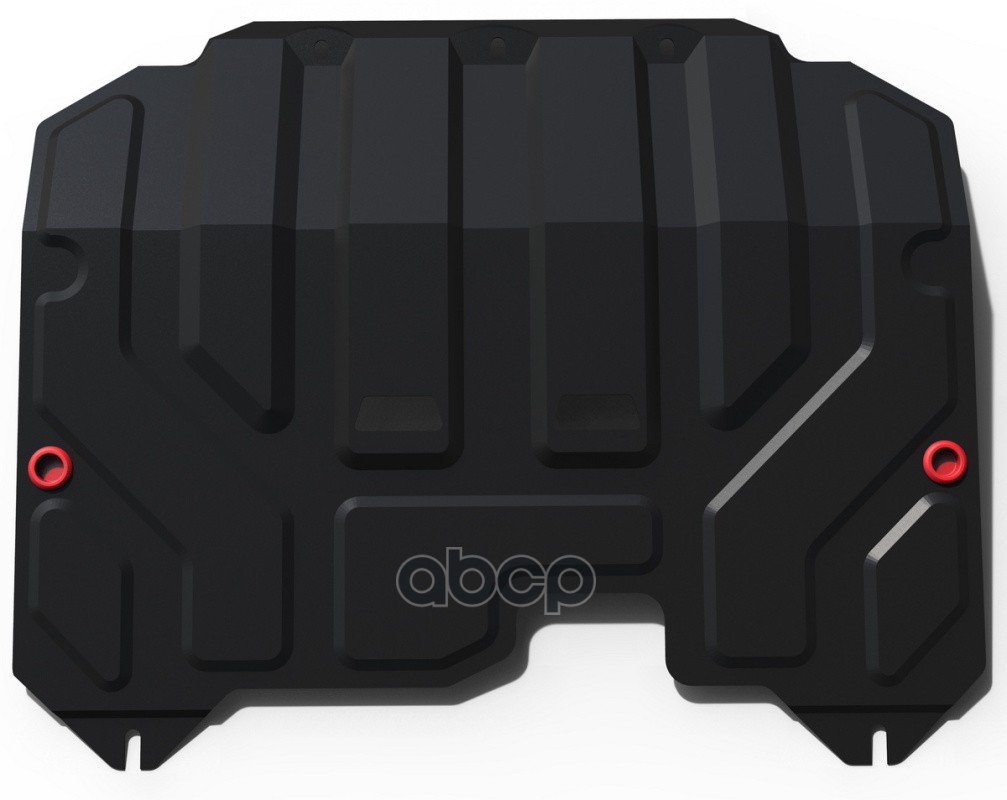 Защита картера двигателя и КПП Hyundai, Kia ix35, Sportage крепеж в комплекте сталь 1.8 мм черный АвтоБроня АВТОБРОНЯ 111.023...