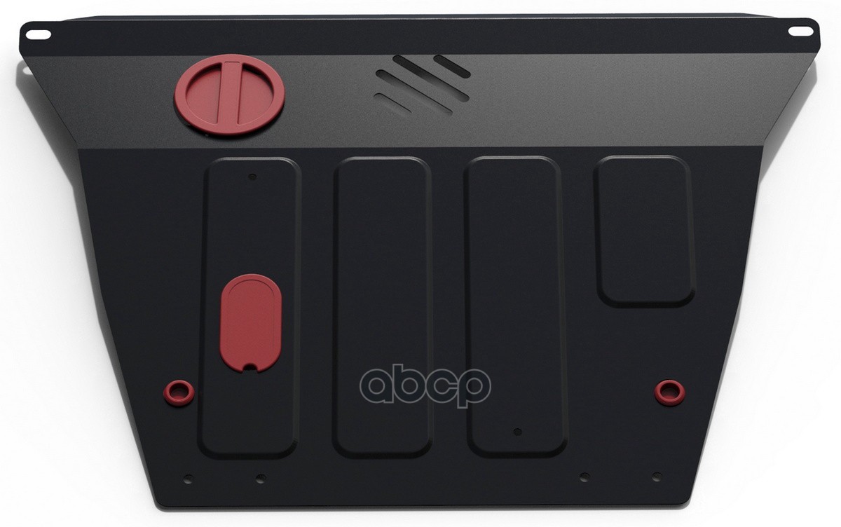 Защита Картера Двигателя И Кпп Kia Picanto Крепеж В Комплекте Сталь 1.8 Мм Черный Автоброня Автоброня 111.02804.2 Автоброня а...