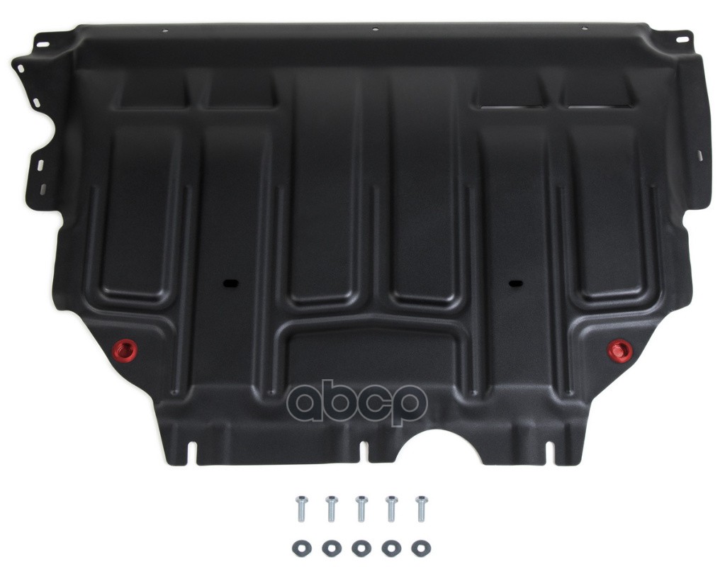 Защита Картера + Кпп + Комплект Крепежа, Автоброня, Сталь, Skoda Octavia 2020-, V- 1.4, 1.6/Skoda Superb 2019-, V - 2.0, Прив...