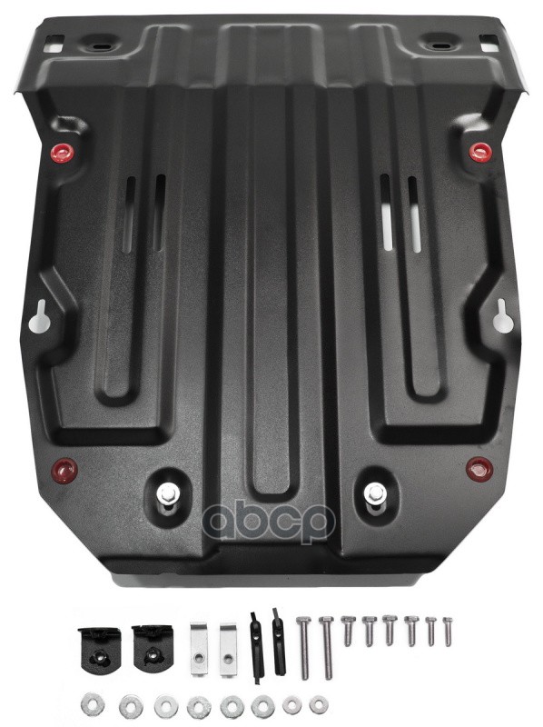 Защита Картера С Крепежом Vw: Touareg,V: 3.0 Tdi/3.6 Fsi (10-) Автоброня арт. 111.05824.2