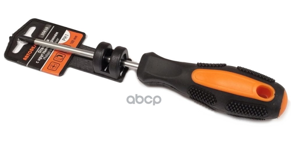 Отвертка Крестовая Ph1x100 Мм На Держателе Автоdело 30610 АвтоDело арт. 30610