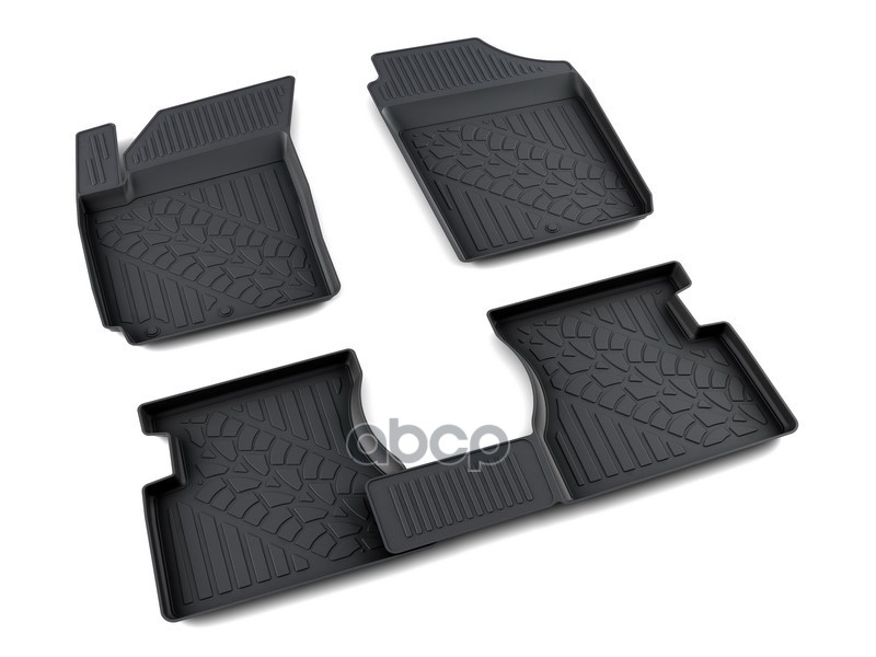 Коврики Салона Полиуретан Черный Kia Picanto (Ba) 2004- Агатэк A.002.42.pl АгатэК арт. A.002.42.PL