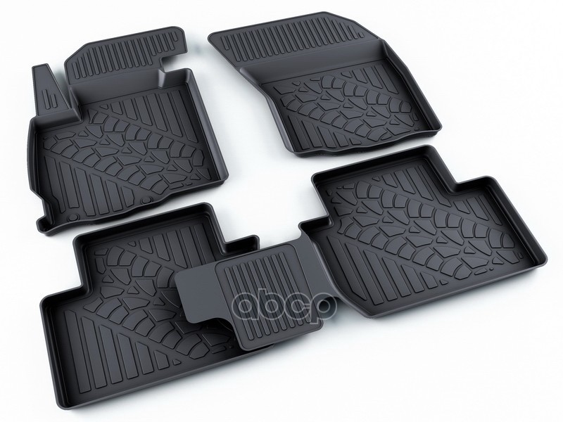 Коврики Салона Полиуретан Черный Mitsubishi Outlander 2012- Агатэк A.002.5211.pl АгатэК арт. A.002.5211.PL
