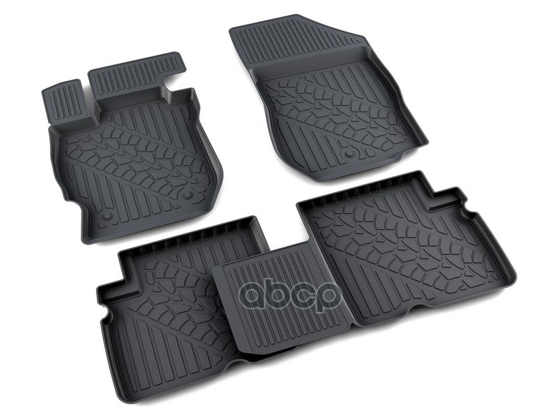 Коврики Салона Полиуретан Черный Nissan Almera Iv G15ra 2012- Агатэк A.002.535.pl АгатэК арт. A.002.535.PL