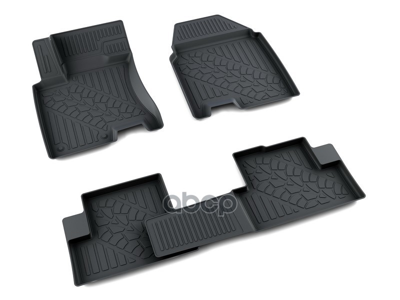 Коврики Салона Черный Nissan Qashqai 2006- Агатэк A.002.57.pl АгатэК арт. A.002.57.PL