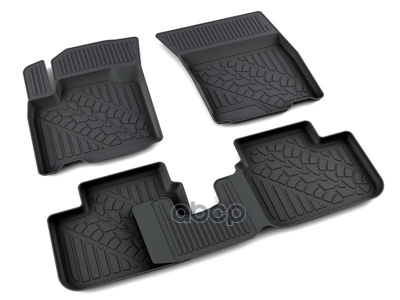 Коврики Салона Полиуретан Черный Suzuki Sx4 Хэтчбек 2006- Агатэк A.003.10.pl АгатэК арт. A.003.10.PL