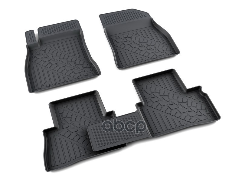 Коврики Салона Полиуретан Черный Nissan Juke 2010- Агатэк A.003.115.pl АгатэК арт. A.003.115.PL