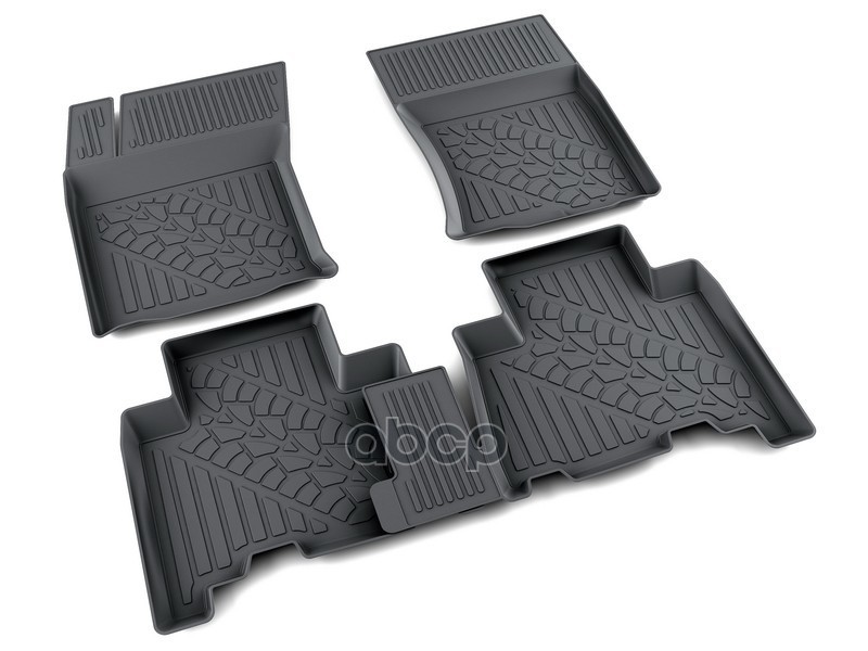 Коврики Салона Полиуретан Черный Toyota Land Cruiser Prado 150 2009- Агатэк A.003.1627.pl АгатэК арт. A.003.1627.PL