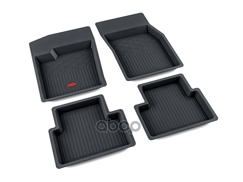 Коврики Салона Резина Черный Skoda Fabia Scout 2010- Агатэк A.003.376.h АгатэК арт. A.003.376.H