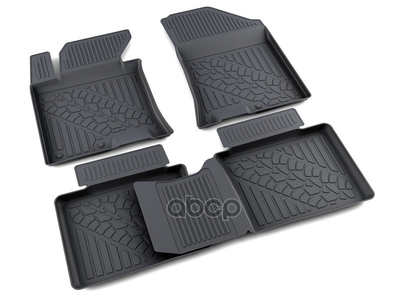 Коврики Салона Полиуретан Черный Hyundai I 40 Седан Vf 2011- Агатэк A.003.48.pln АгатэК арт. A.003.48.PLN