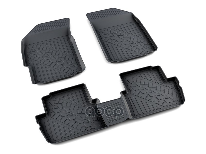 Коврики Салона Полиуретан Черный Chevrolet Spark Iii 2010- Агатэк A.003.93.pl АгатэК арт. A.003.93.PL