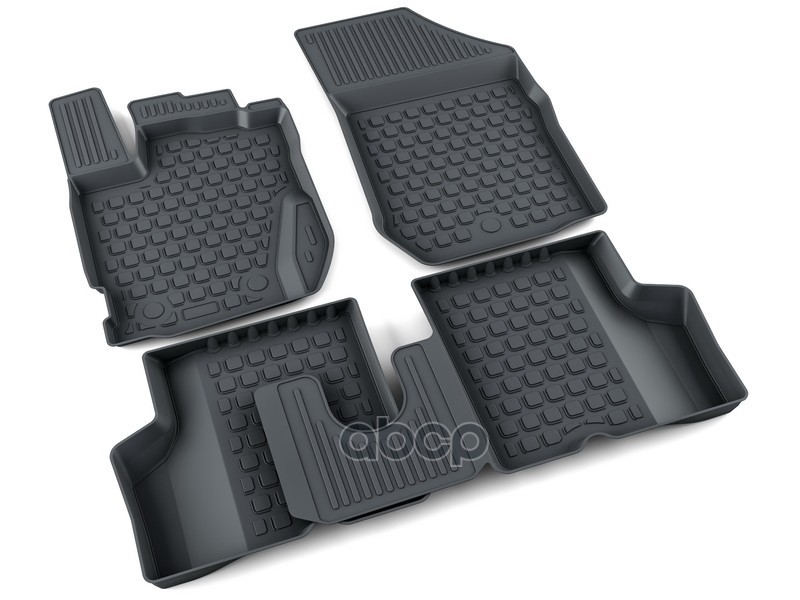 Коврики Салона Резина Черный Renault Kaptur 2013- Агатэк A.005.0814.pl АгатэК арт. A.005.0814.PL