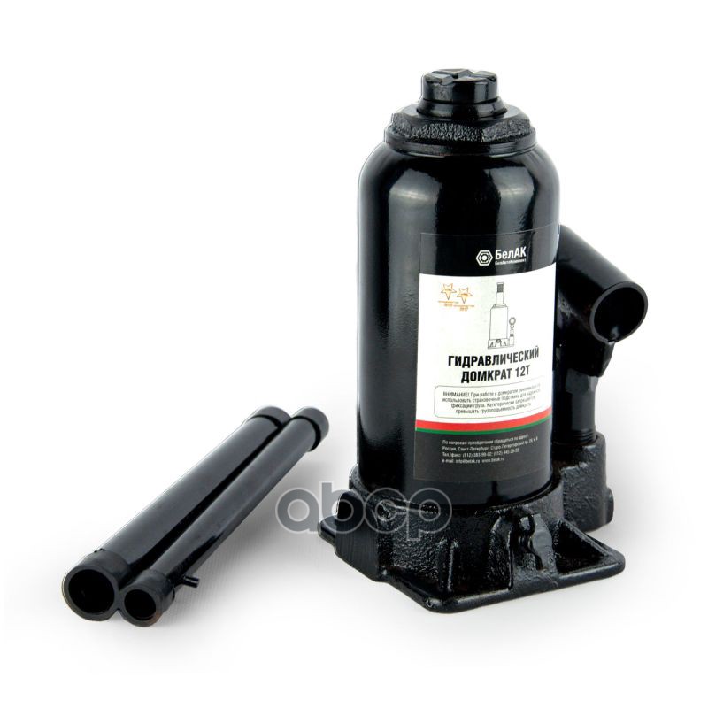 Домкрат бутылочный 12 тонн БелАК БелАК арт. БАК00046