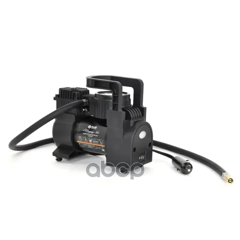 Компрессор для накачки шин Торнадо-20 с фонарем, 12V, 35 л/мин. БелАК БелАК арт. БАК99169