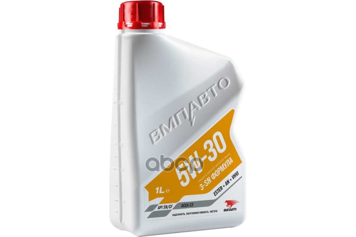 ВМПАВТО Масло моторное синтетическое 3-SN 5W30 SN/CF, C3 1л