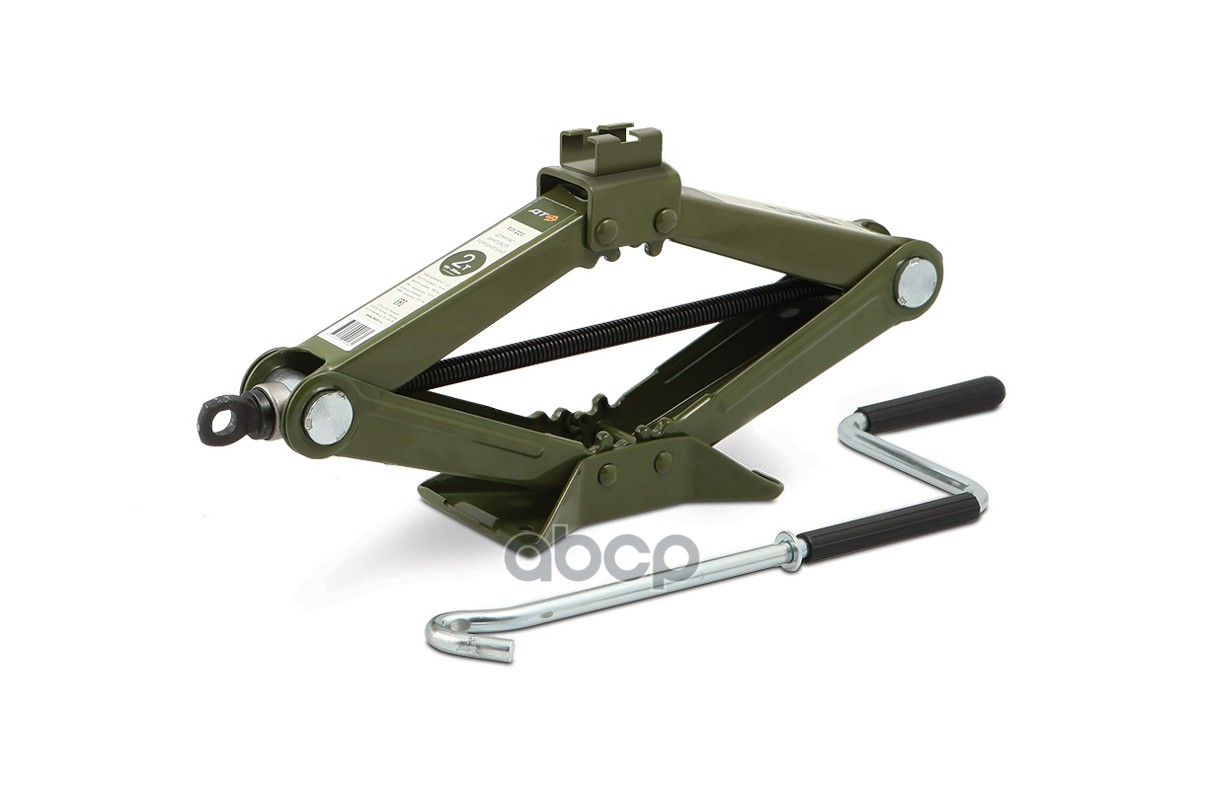 Домкрат винтовой ромбический  2 тонны  120—395 мм Дело Техники арт. 901220