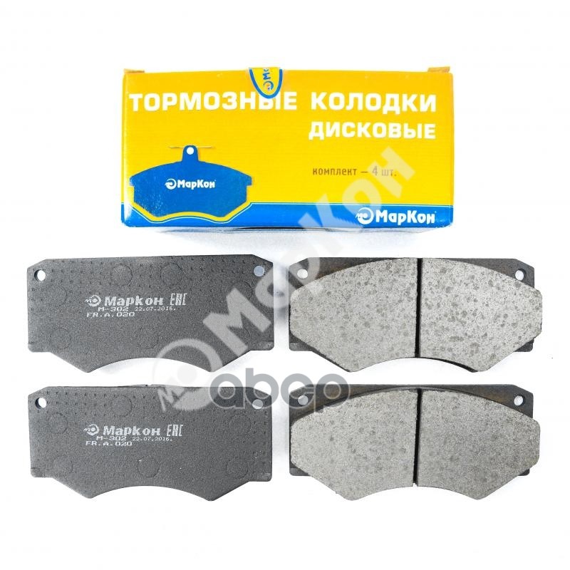 Колодки тормозные дисковые к-т Mercedes МарКон арт. 02000180