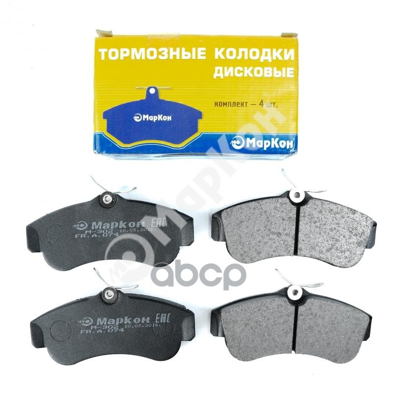 Колодки тормозные дисковые к-т Nissan МарКон арт. 07400175