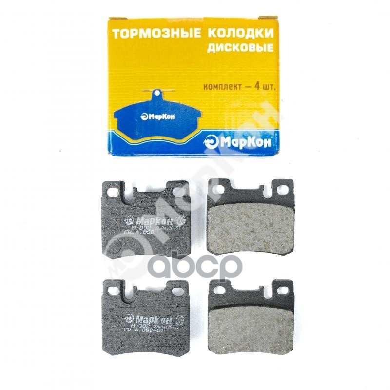 Колодки тормозные дисковые к-т Mercedes МарКон арт. 09800150