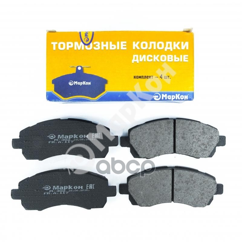 Колодки тормозные дисковые к-т Subaru МарКон арт. 11700175