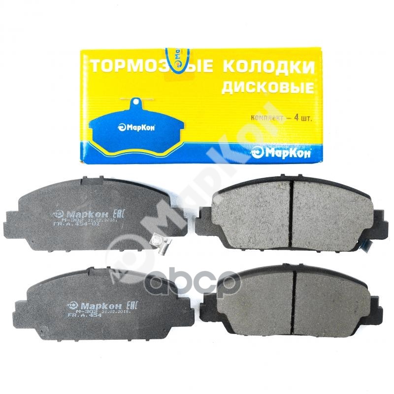 Колодки тормозные дисковые к-т передние HONDA Accord IX МарКон арт. 45402158
