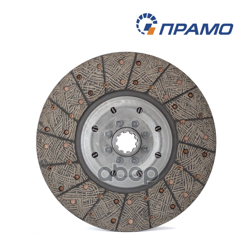 Диск сцепления ведомый модернизированный с безасбестовой накладкой Прамо 14-1601130Е Прамо арт. 14-1601130Е