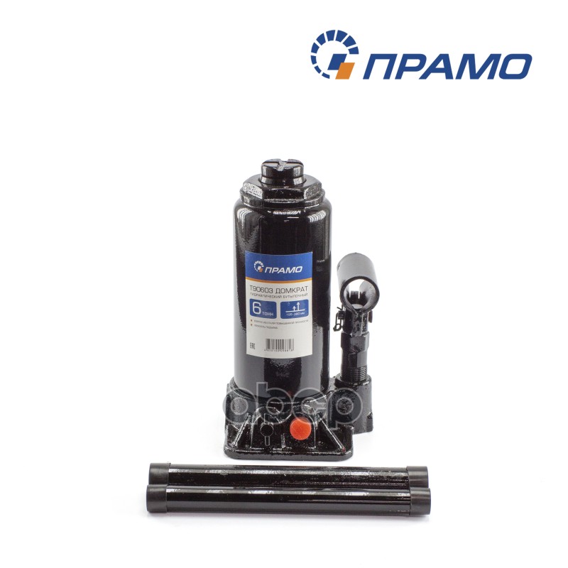 Домкрат гидр. бут. 6т, в кейсе, 195-380 мм Прамо T90603S Прамо арт. T90603S