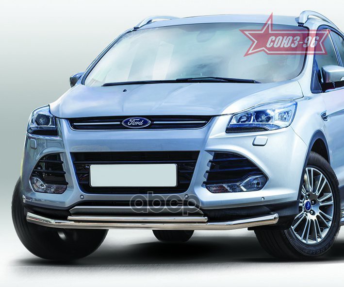 Защита Переднего Бампера Труба D60/42 Premium Двойная,Ford Kuga 2013-, Fkug.48.1725 / Форд Куга СОЮЗ-96 арт. FKUG.48.1725
