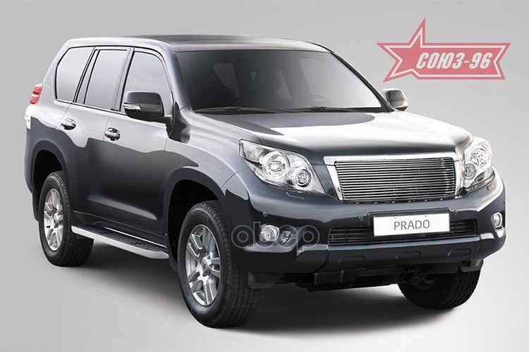 Декоративная Решетка Радиатора D10 Toyota Land Cruiser Prado 150 2009- 2013 Хром, Tc15.92.2195 / Тойота Ленд Крузер Прадо СОЮ...