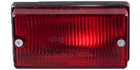 Фонарь Габарит. Зад.фп116в Паз, 12В (Кр.прям.узкий) Дешевый Техавтосвет Фп 116-238 ТехАвтоСвет арт. ФП 116-238