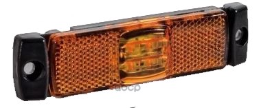 Фонарь Габ Светодиодный Желт.узкий Бок. (Все Фургоны) 2 Отверстия Техавтосвет 80-00 ТехАвтоСвет арт. 80-00