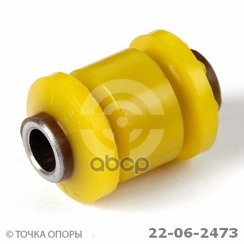 Полиуретановый сайлентблок задней подвески  поперечных рычагов VOLKSWAGEN GOLF (1999 - 2006)  JETTA Точка Опоры арт. 22-06-2473