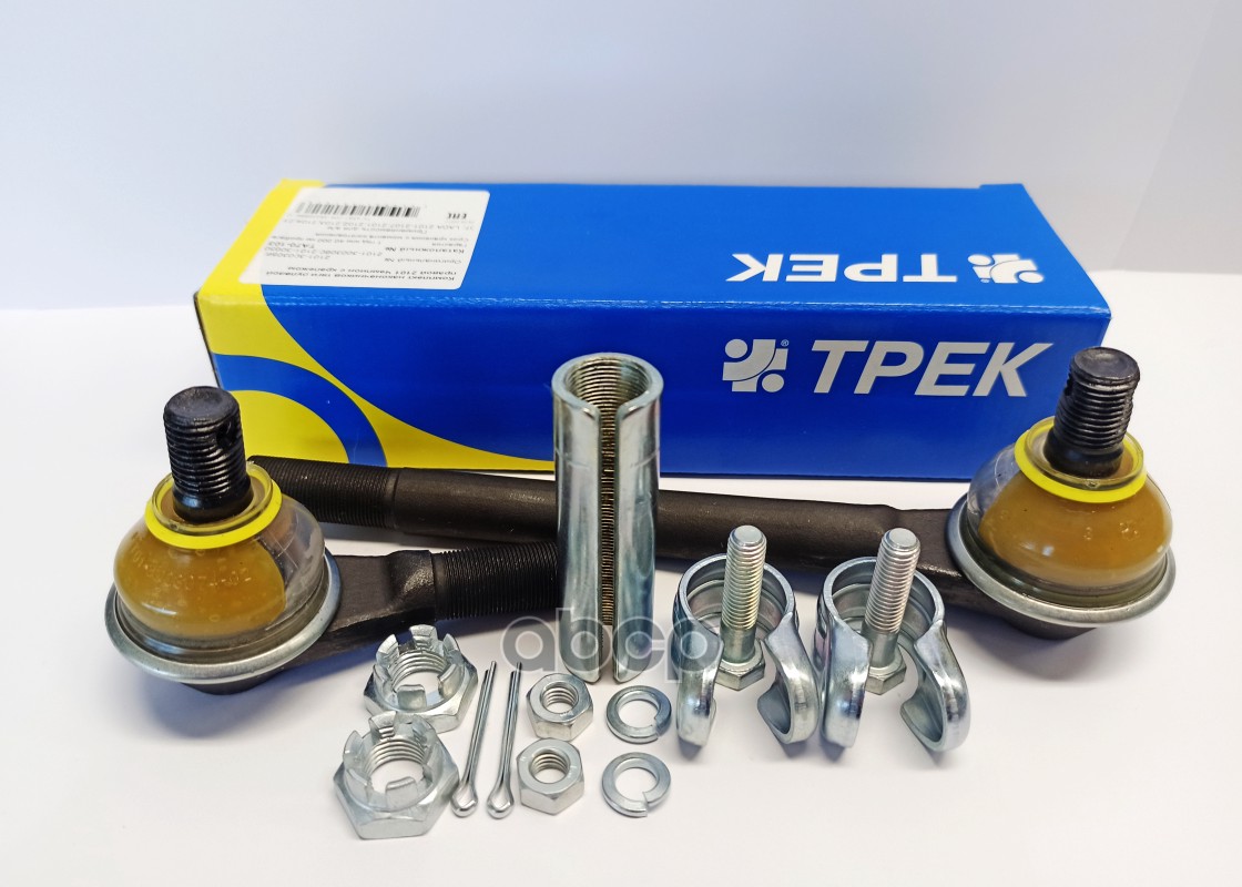 Комплект наконечников рулевой тяги правой ВАЗ 2101 (2шт. длин./кор.)(со скруткой и крепежом) Чемпио Трек арт. TA70103