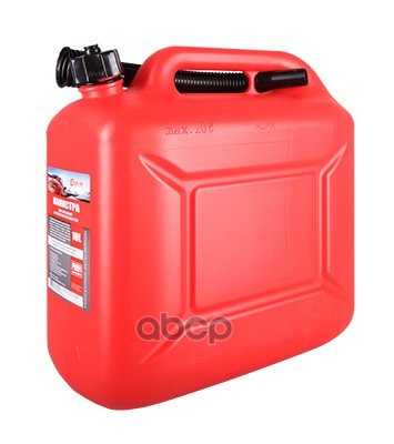 Канистра PROFI 10л для топлива в комплекте с крышкой и лейкой 3TON 55298 3Ton арт. 55298