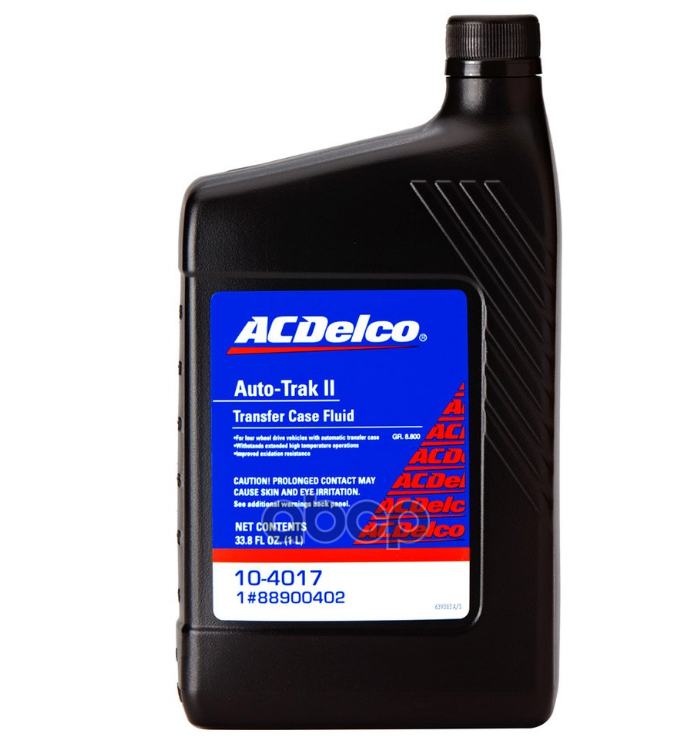 Масло Трансмиссионное Acdelco Auto-Trak Ii 1 Л 10-4017 (88900402) ACDelco арт. 10-4017