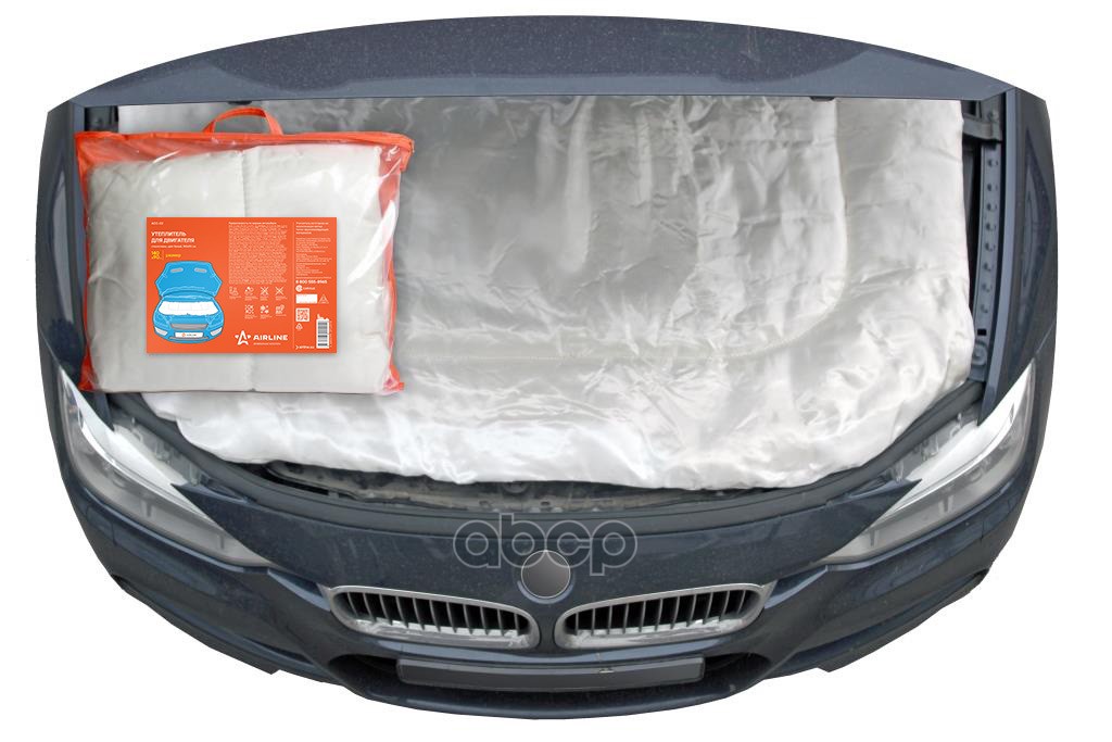 Утеплитель для двигателя  стеклоткань (210г/м2)  цвет белый  140*90см (ACC-02) AIRLINE арт. acc-02