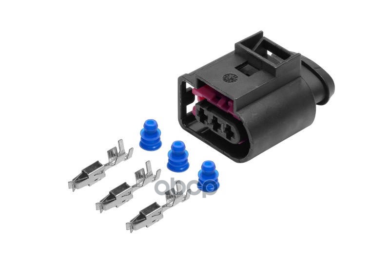 Разъем 3 pin без проводов для дат. давл. топлива VAG Touareg, Golf, Passat, для помпы VAG A6, A8 (AE AIRLINE арт. AECC243