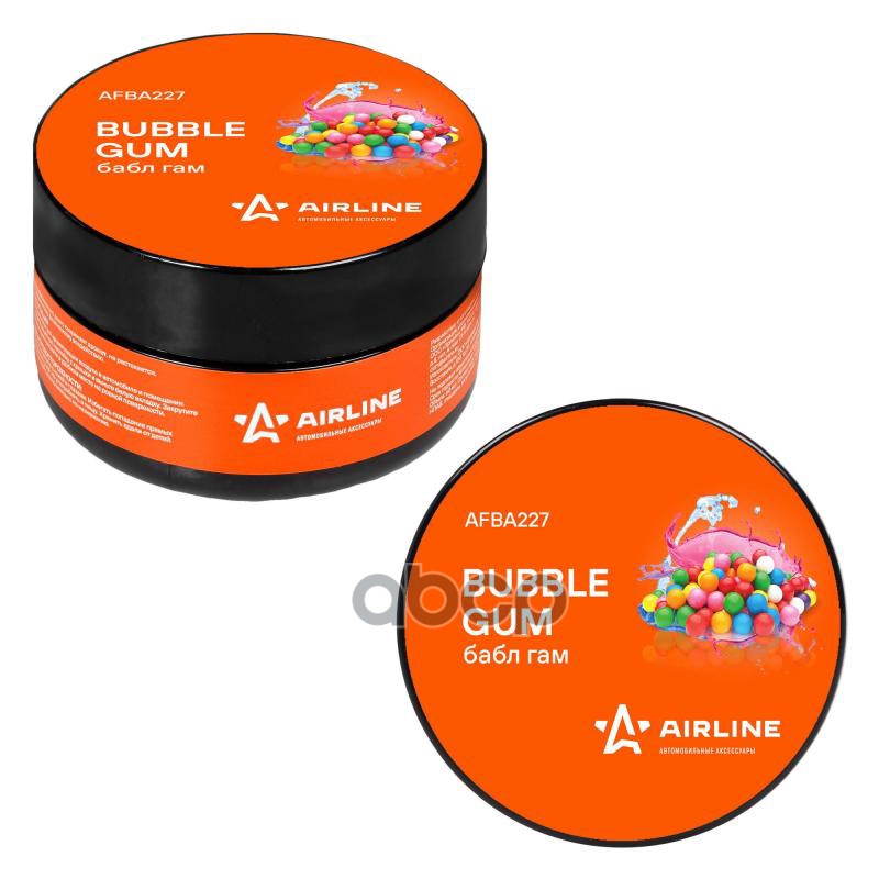 Ароматизатор-банка гелевый Планета БАБЛ ГАМ 60мл (AFBA227) AIRLINE арт. afba227
