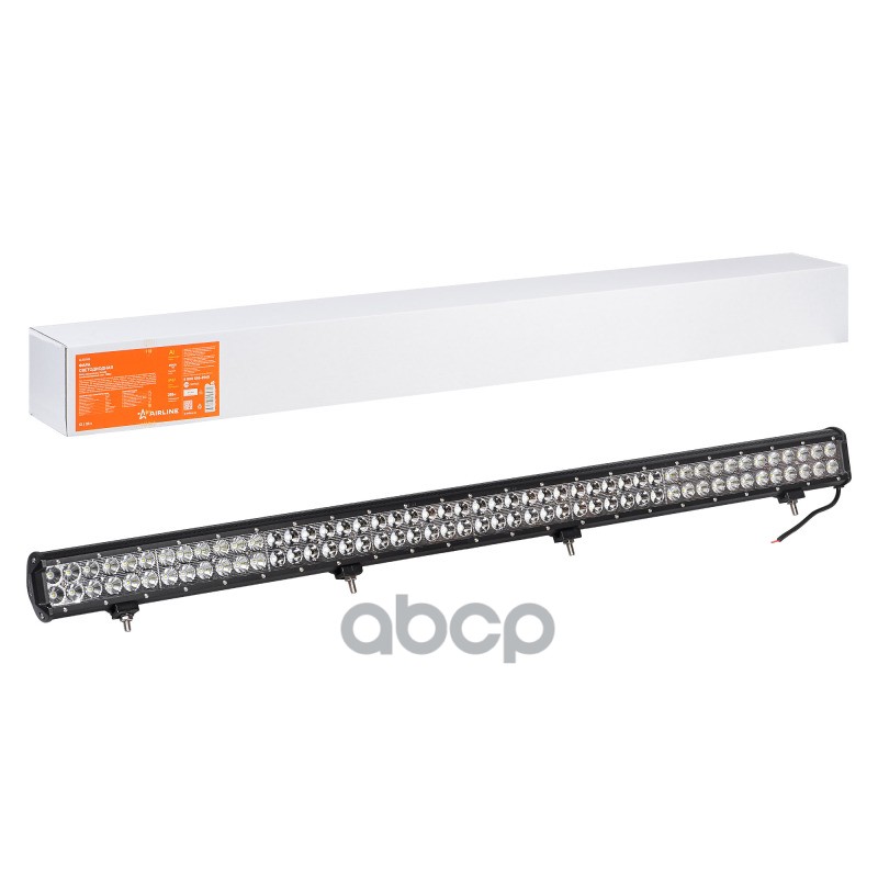 Фара светодиодная (балка) двухрядная, 96LED комбин.свет, 288W, (1116х78х65) 12/24V (ALED055) AIRLINE арт. ALED055
