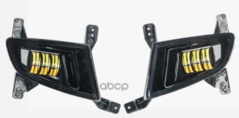 Фара светодиод, четкая свет.граница, 27W Бел, 200х140х200 с рамкой, кмпл 2 шт. (ALED084) AIRLINE арт. ALED084