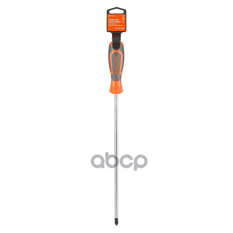 Отвертка крестовая PH3x300мм, магнитный наконечник, пласт.подвес (ATAV314) AIRLINE арт. ATAV314