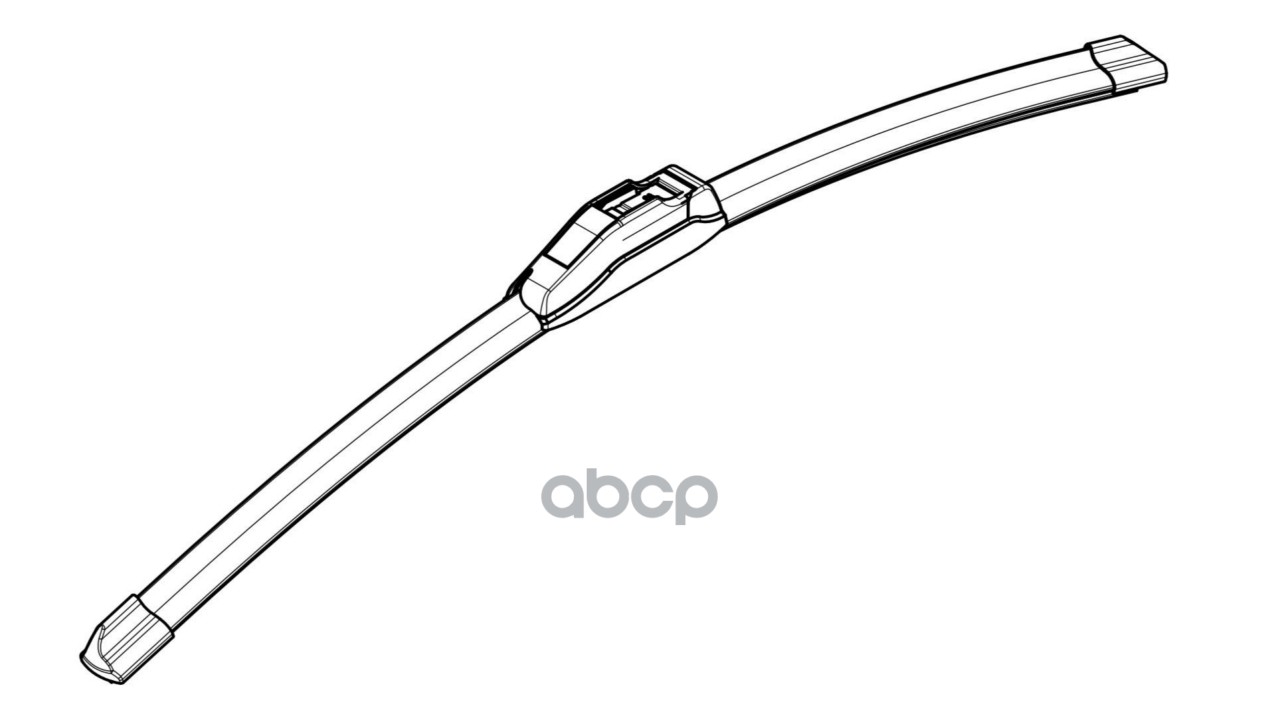 Щетка стеклоочистителя бескаркасная PLUS 530мм (21) 1 адптр (Hook 9x3, 9x4/Крючок 9x3, 9x4) (AWBBN5 AIRLINE арт. AWBBN530
