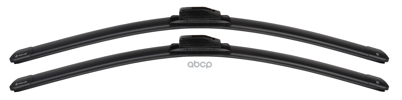 Щетки стеклоочистителя бескаркасные 550/450мм Side pin 22мм AIRLINE арт. AWBM022