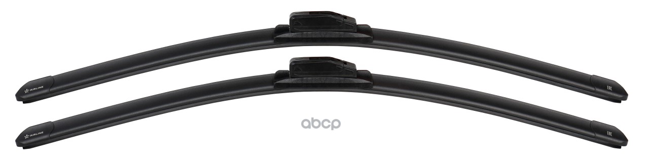 Щетки стеклооч компл. (2шт.) 650/580мм (26/23) бескаркас с крепл Push Button 19 мм (AWBM092) AIRLINE арт. awbm092