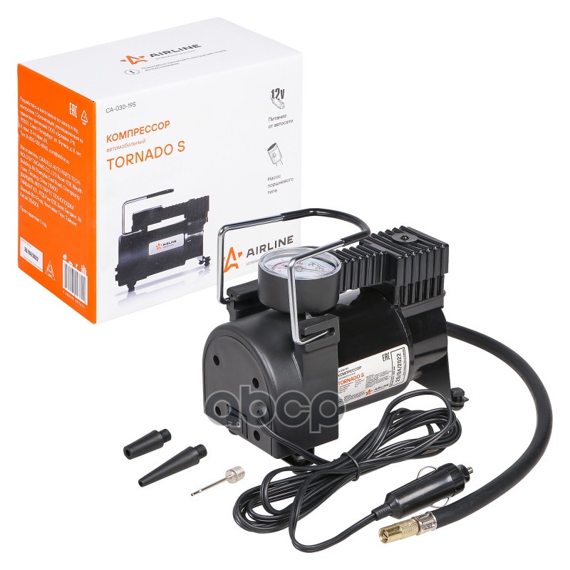 компрессор! TORNADO S 30 л/мин., 7 АТМ AIRLINE арт. CA03019S