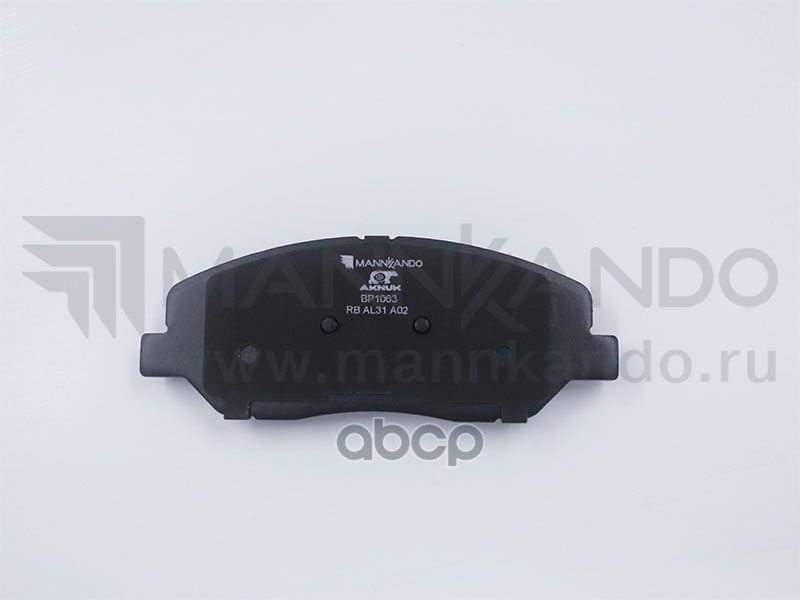 Колодки Передние Aknuk Bp1063 AKNUK арт. BP1063